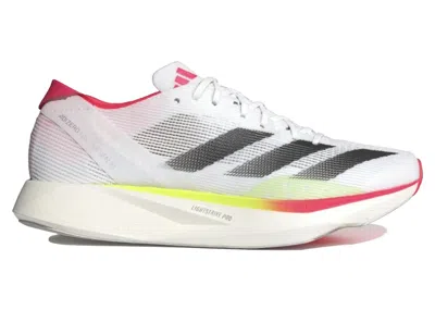 Pre-owned Adidas Originals Adizero Takumi Sen 10 (women's) Sneakers In Footwear White/core Black/lucid Red