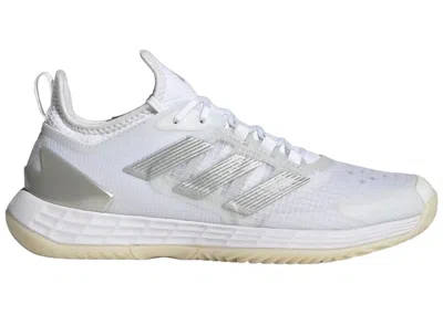 Pre-owned Adidas Originals Adizero Ubersonic 4.1 Grey (women's) Sneakers In Cloud White/silver Metallic/grey One In Multi