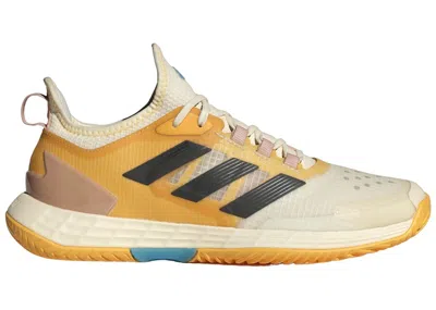 Pre-owned Adidas Originals Adizero Ubersonic 4.1 (women's) Sneakers In Semi Spark/core Black/off White