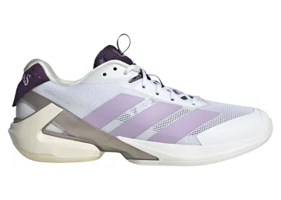 Pre-owned Adidas Originals Adizero Ubersonic 5 (women's) Sneakers In Cloud White/powder Plum/aurora Plum