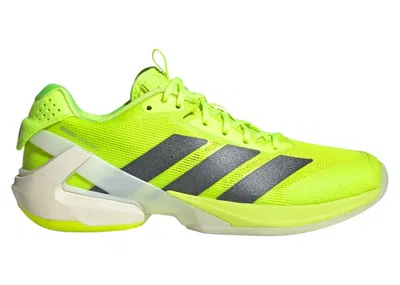 Pre-owned Adidas Originals Adizero Ubersonic 5 (women's) Sneakers In Lucid Lemon/iron Metallic/powder Yellow In Multi