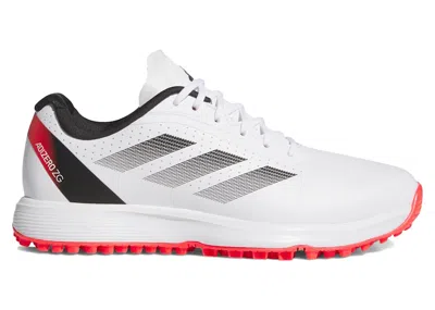 Pre-owned Adidas Originals Adizero Zg Spikeless Golf Sneakers In Cloud White/core Black/lucid Red