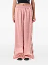 Adidas Originals Adjustable-waist Three-stripes Track Pant In Pink