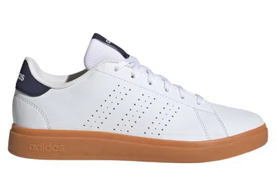 Pre-owned Adidas Originals Advantage Base 2.0 Sneakers In Cloud White/shadow Navy Blue/gum In Multi
