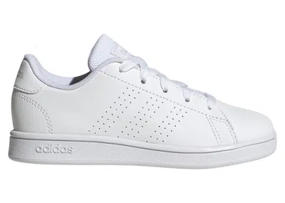 Pre-owned Adidas Originals Advantage Lifestyle Court Sneakers In Cloud White/grey One In Gray