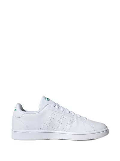 Adidas Originals Advantage Perforated Sneakers In White
