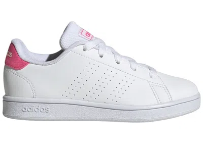 Pre-owned Adidas Originals Advantage Sneakers In Cloud White/pulse Magenta/wonder Quartz