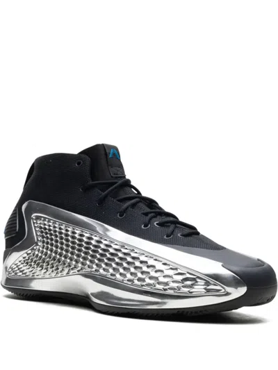 Adidas Originals Ae 1 Mid "silver Metallic" Sneakers In Black