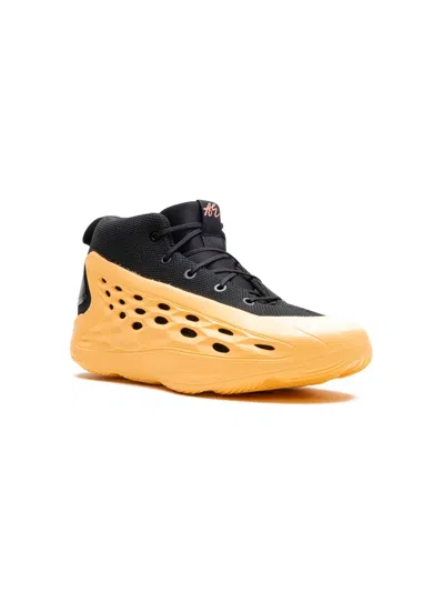 Adidas Originals Babies' Ae1 "acid Orange" Sneakers In Black