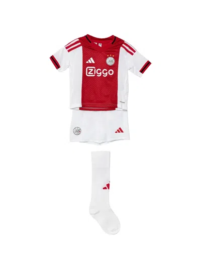 Adidas Originals Kids' Ajax Panelled Kit (set Of Three) In White