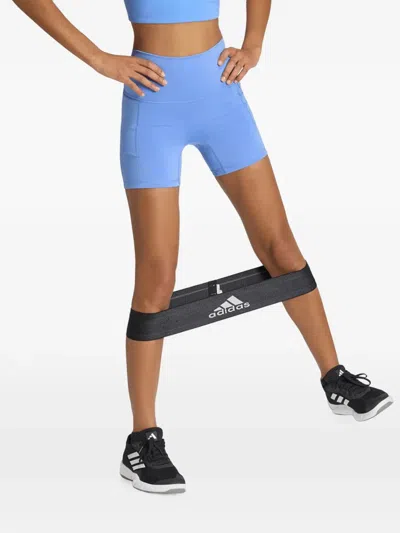Adidas Originals All Me Booty Shorts In Blue