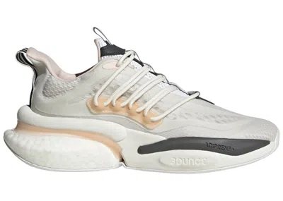 Pre-owned Adidas Originals Alphaboost V1 Grey (women's) Sneakers In Cloud White/wonder Quartz/grey Five