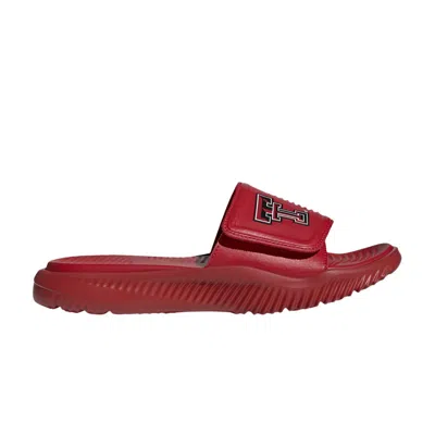 Pre-owned Adidas Originals Alphabounce Slide 2.0 'ncaa Pack - Texas Tech' In Red