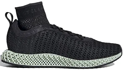 Pre-owned Adidas Originals Alphaedge 4d Stella Mccartney Triple Black (women's) Sneakers In Core Black