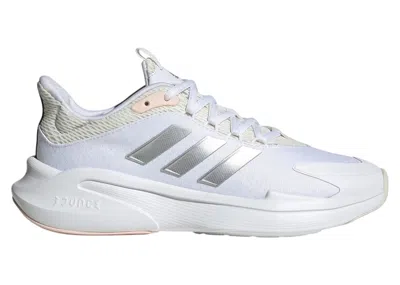 Pre-owned Adidas Originals Alphaedge + (women's) Sneakers In Cloud White/silver Metallic/wonder Quartz