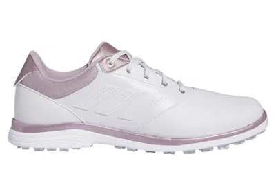 Pre-owned Adidas Originals Alphaflex 24 Traxion Golf (women's) Sneakers In Dash Grey/preloved Fig/silver Metallic In Multi