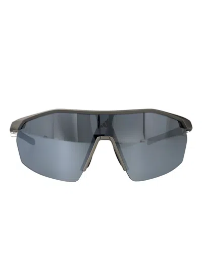Adidas Originals Anemos Square-frame Sunglasses In Gray