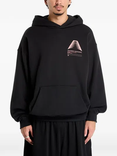 Adidas Originals Anthony Edwards Schematic Hoodie In Black