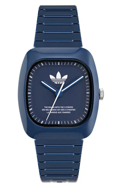 Adidas Originals Ao Bracelet Watch In Blue
