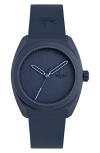 Adidas Originals Ao Street Resin Strap Watch In Navy