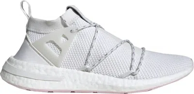 Pre-owned Adidas Originals Arkyn Knit (women's) Sneakers In Crystal White/cloud White/clear Pink In Multi