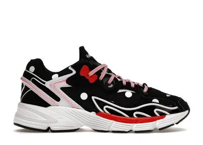 Pre-owned Adidas Originals Astir Hello Kitty (women's) Sneakers In Black/footwear White/beam Green