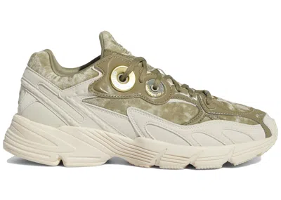 Pre-owned Adidas Originals Astir (women's) Sneakers In Orbit Green/wonder White/gold Metallic