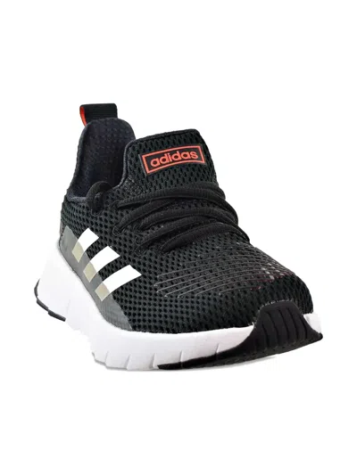 Adidas Originals Kids' Asweego "solar Red" Sneakers In Black