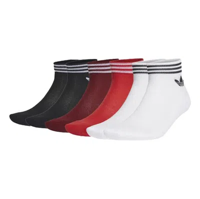 Adidas Originals Athleisure Casual Sports Socks Couple Style 6 'white Black' In Multi