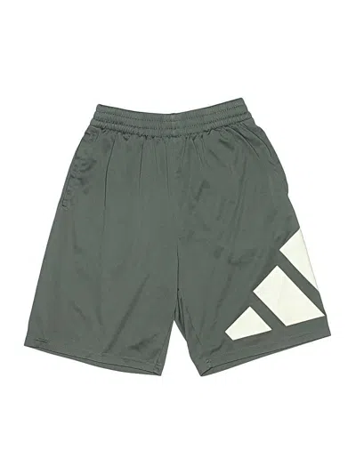 Pre-owned Adidas Originals Kids' Athletic Shorts In Green