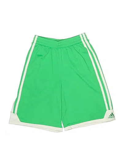 Pre-owned Adidas Originals Kids' Athletic Shorts In Green