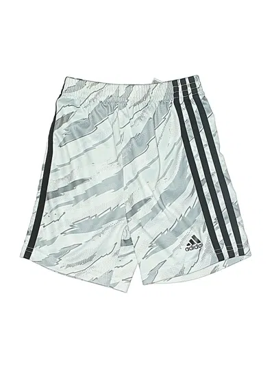 Pre-owned Adidas Originals Kids' Athletic Shorts In Silver