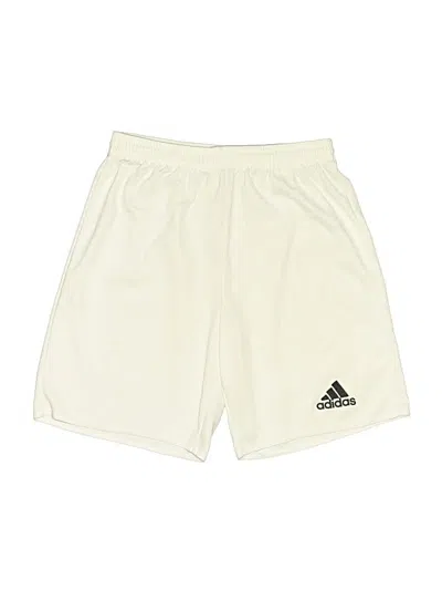 Pre-owned Adidas Originals Kids' Athletic Shorts In White