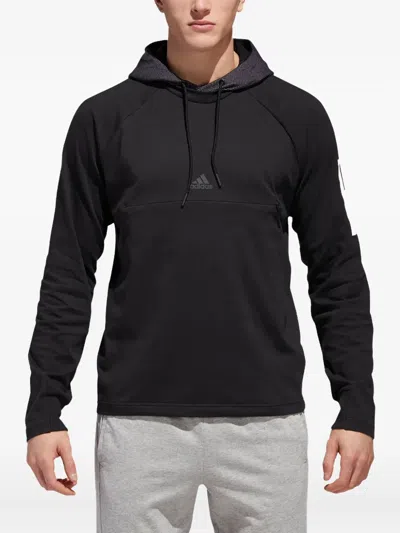 Adidas Originals Athletics Sport 2 Street Lifestyle Hoodie In Black