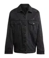 Adidas Originals Women S Atlanta Rhinestones Denim Jacket In Black