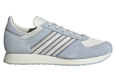 Pre-owned Adidas Originals Atlanta (women's) Sneakers In Off White/wonder Blue/silver Violet