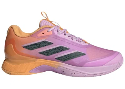 Pre-owned Adidas Originals Avacourt 2 (women's) Sneakers In Hazy Orange/legend Ivy/bliss Lilac