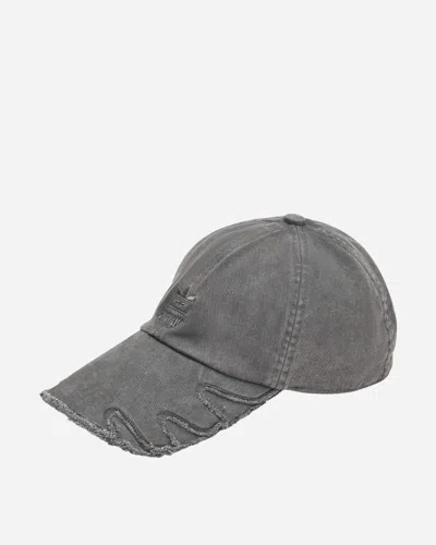 Adidas Originals By Avavav Distressed Baseball Cap In Gray