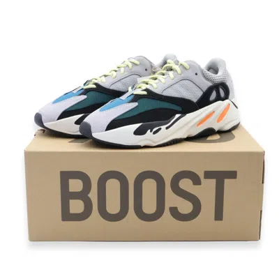 Pre-owned Adidas Originals B75571 Adidas Yeezy Boost 700 Wave Runner Solid Grey Chalk White Black (men's) In Gray