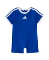Adidas Originals Baby Boys 3-stripe Short Sleeve Logo Romper