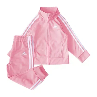 Adidas Originals Baby Girls 2-pc. Track Suit In Pink