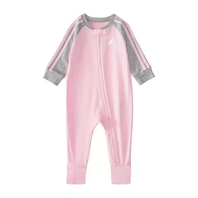 Adidas Originals Baby Girls Sleep And Play In Pink