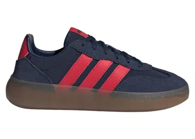 Pre-owned Adidas Originals Barreda Decode Arsenal Sneakers In Night Indigo/pure Ruby/gum
