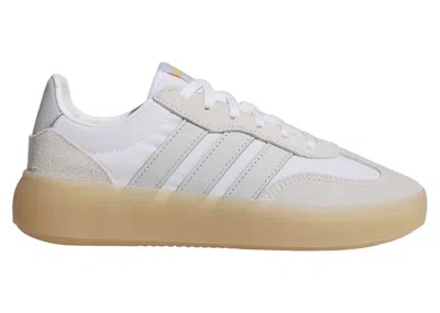 Pre-owned Adidas Originals Barreda Decode Real Madrid Sneakers In Cloud White/light Solid Grey/gum