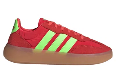 Pre-owned Adidas Originals Barreda Decode (women's) Sneakers In Pure Ruby/lime Burst/semi Lucid Red