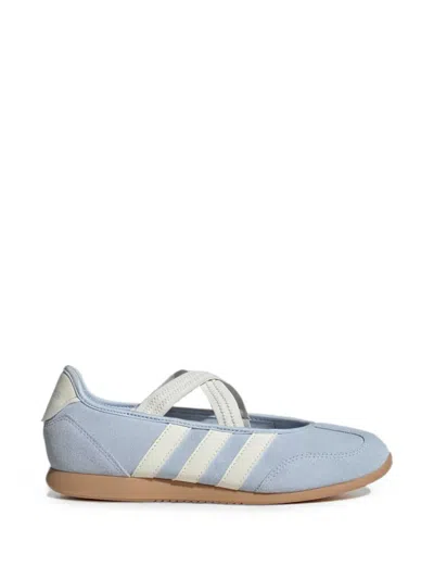 Adidas Originals Barreda Mary Jane Ballet Flats In Blue