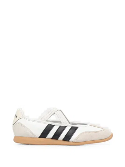 Adidas Originals Barreda Mary Jane Ballet Flats In White