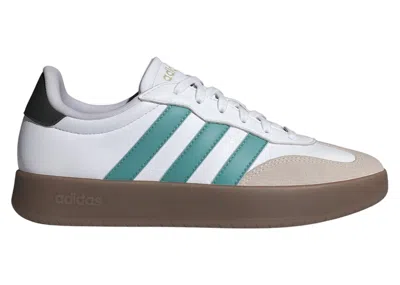 Pre-owned Adidas Originals Barreda (women's) Sneakers In Cloud White/powder Teal/beige