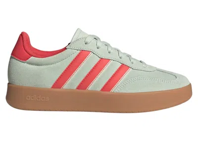 Pre-owned Adidas Originals Barreda (women's) Sneakers In Linen Green/semi Lucid Red/wonder White