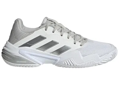 Pre-owned Adidas Originals Barricade 13 Grey (women's) Sneakers In Cloud White/core Black/grey One